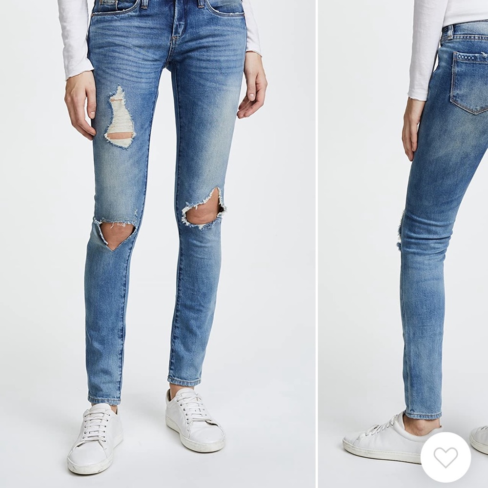 Distressed Skinny Jeans
